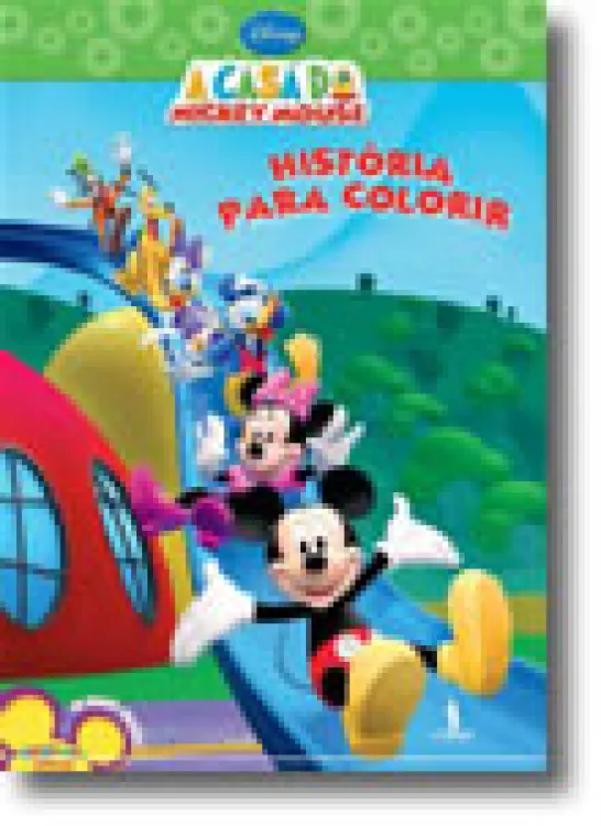 A Casa do Mickey Mouse: História Para Colorir