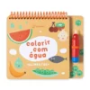 Alimentos - Colorir com Água