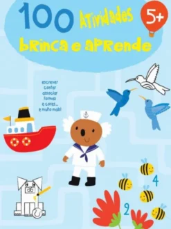 100 Atividades Divertidas - Azul 5+