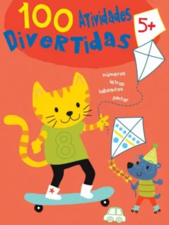 100 Atividades Divertidas - Vermelho 5+
