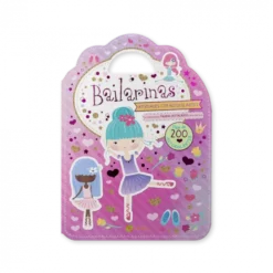 Bailarinas – Atividades com Autocolantes