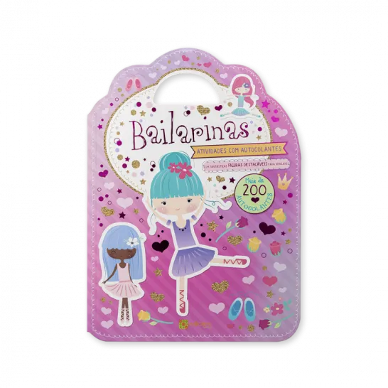 Bailarinas – Atividades com Autocolantes