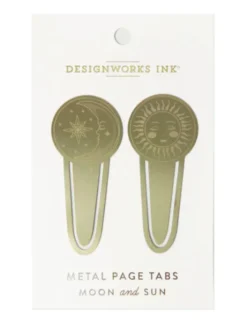 Brass Page Tabs - Celestial