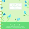 Caderno Hortênsias (Argolas)