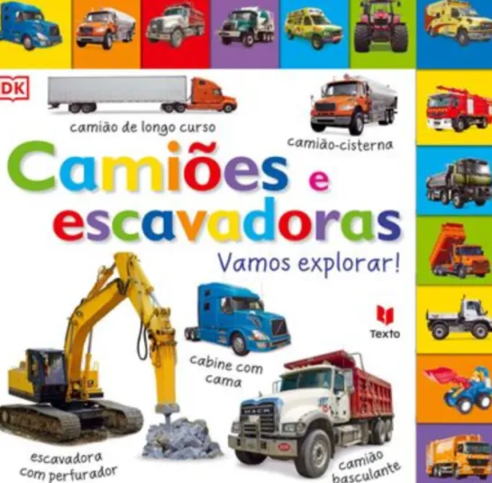 Camiões e Escavadoras – Vamos Explorar!