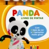 Canal Panda - Livro de Pintar com 5 Lápis de Cor e 5 Borrachas muito Giras!