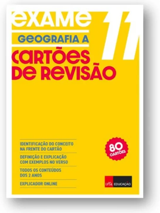 Cartões de Revisão Geografia A 11