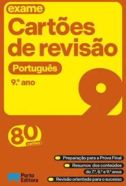 Cartões de Revisão - Livro Português - 9.º Ano