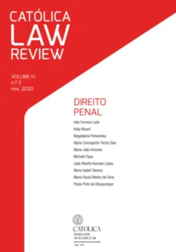 Católica Law Review - Direito Penal Vol. IV 2020