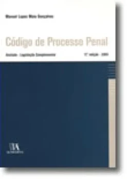 Código de Processo Penal - Anotado e Legislação Complementar