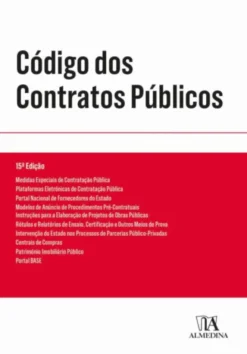 Código dos Contratos Públicos - 15ª Edição