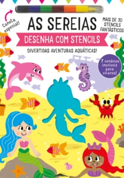 Desenha com Stencils - As Sereias