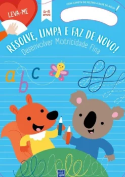 Desenvolver Motricidade Fina - Azul 4-6 Anos