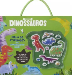 Dinossauros - Mala de Atividades com Autocolantes Balão
