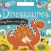 Dinossauros - Megabloco para pintar com autocolantes