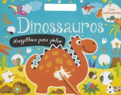 Dinossauros - Megabloco para pintar com autocolantes