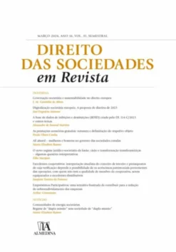 Direito das Sociedades em Revista Vol. 31