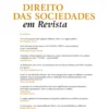 Direito das Sociedades em Revista - Vol. 25 - 2021