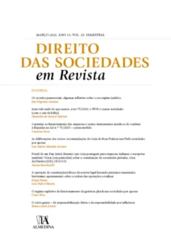 Direito das Sociedades em Revista - Vol. 25 - 2021