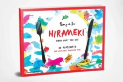 Hirameki: 36 Placemats: Draw What You See
