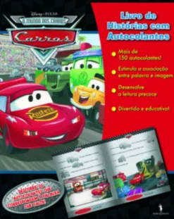 Histórias Com Autocolantes - Carros