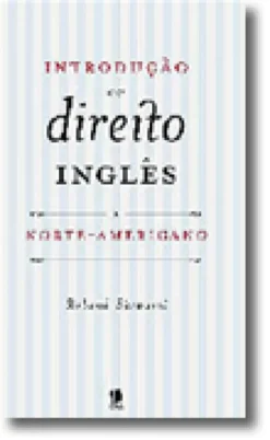 Introdução ao Direito Inglês e Norte-Americano