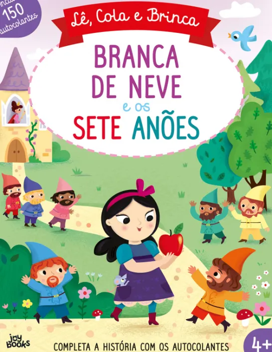Lê, Cola e Brinca: Branca de Neve e os Sete Anões
