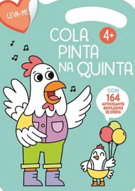 Leva-Me - Cola E Pinta Na Quinta - Azul 4+