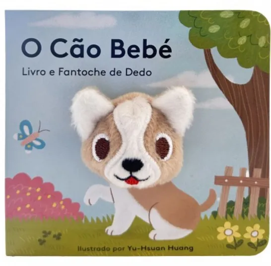 Livro e Fantoche de Dedo - O Cão Bebé
