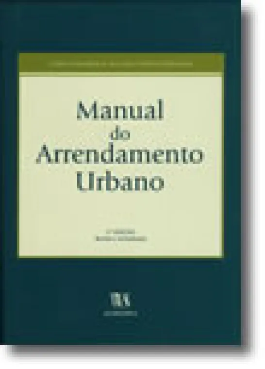 Manual do Arrendamento Urbano - Edição Cartonada