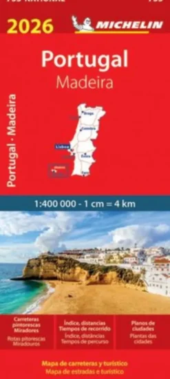 Mapa National Portugal e Madeira - 2026