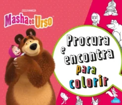 Masha e o Urso - Procura e encontra para colorir