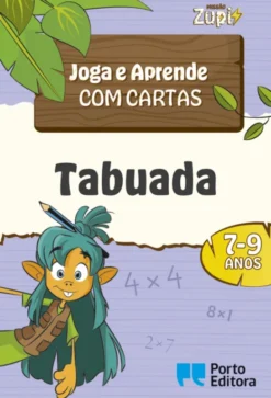 MISSÃO Zupi - Tabuada - Joga e Aprende com cartas - 7-9 anos