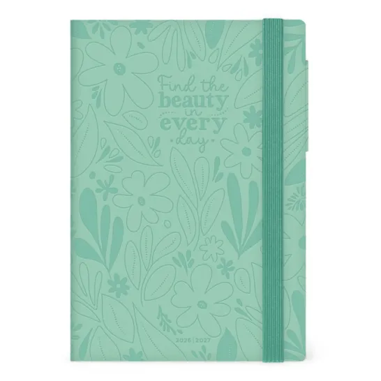 16-Month Diary 2027 - Botanic Garden - Medium - Daily
