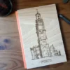 Note Book Torre Clérigos Laranja