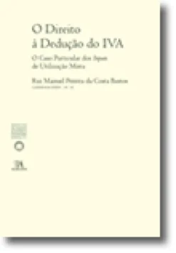 O Direito à Dedução do IVA