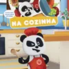 Panda - Na cozinha - Livro com peças para encaixar