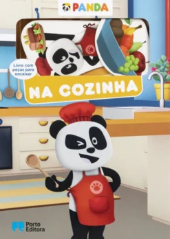 Panda - Na cozinha - Livro com peças para encaixar