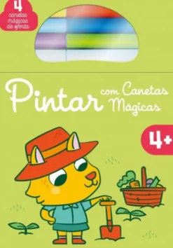Pintar com Canetas Mágicas - Verde 4+