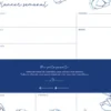 Planner Semanal Indigo