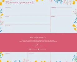 Planner semanal Prado