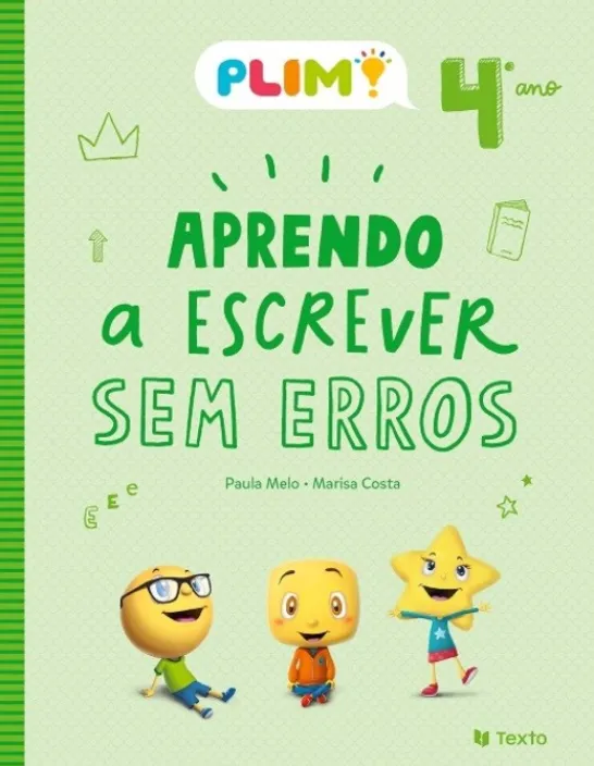 PLIM ! Aprendo a Escrever Sem Erros - 4.º Ano
