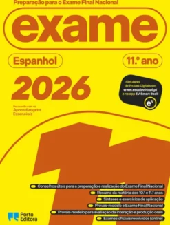 Preparação para o Exame Final Nacional 2026 - Espanhol - Iniciação - 11.º Ano
