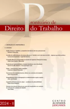Prontuário de Direito do Trabalho II (2024)