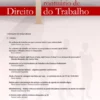 Prontuário de Direito do Trabalho I 2023