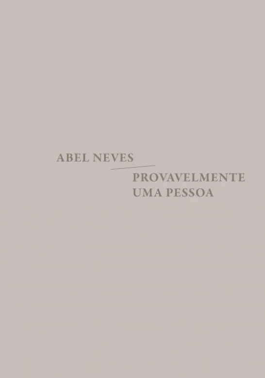Provavelmente uma Pessoa