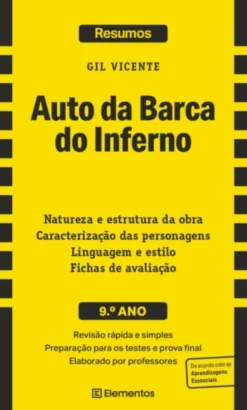 Resumos - Auto da Barca do Inferno - Gil Vicente - 9.º Ano
