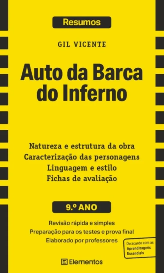 Resumos - Auto da Barca do Inferno - Gil Vicente - 9.º Ano