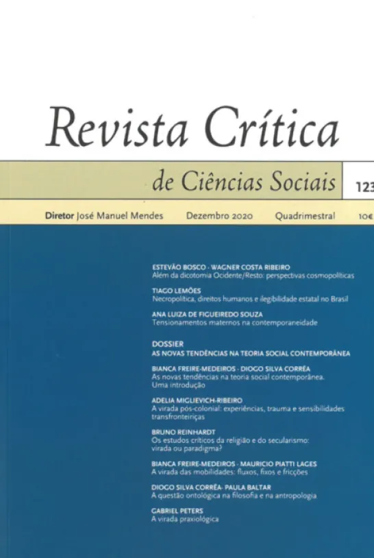 Revista Crítica de Ciências Sociais Nº 123