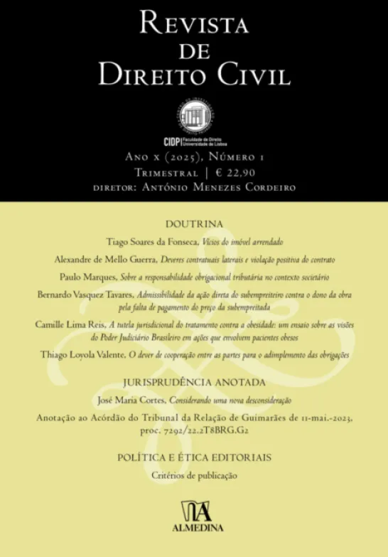 Revista de Direito Civil - Nº 1 - 2025